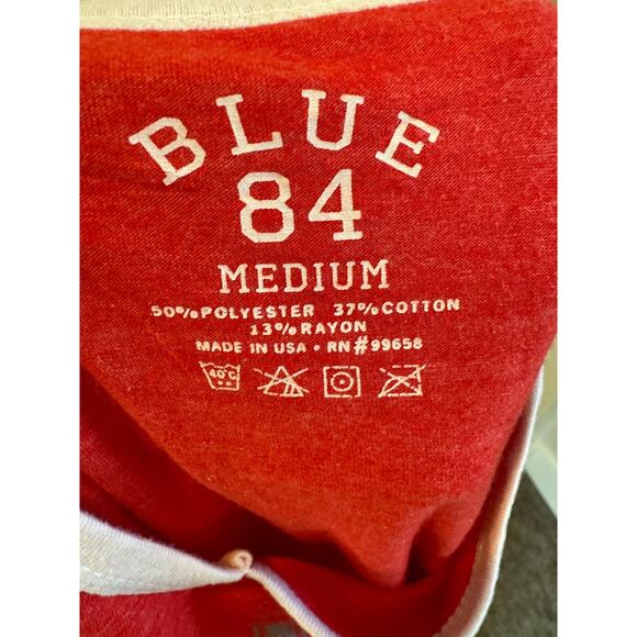 Nebraska Cornhuskers Women V Neck Short Sleeve Shirt. Size Medium - Picture 4 of 5